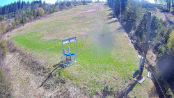 Kamera u nástupu na vlek svah A