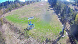 Kamera u nástupu na vlek svah A