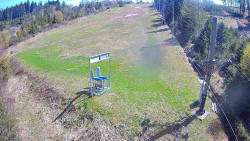 Kamera u nástupu na vlek svah A