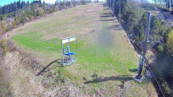 Kamera u nástupu na vlek svah A