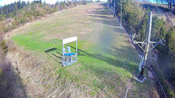 Kamera u nástupu na vlek svah A