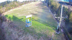 Kamera u nástupu na vlek svah A