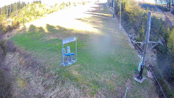 Kamera u nástupu na vlek svah A