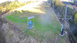 Kamera u nástupu na vlek svah A