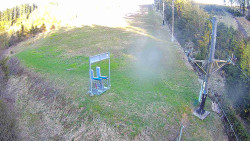 Kamera u nástupu na vlek svah A