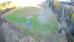 Kamera u nástupu na vlek svah A