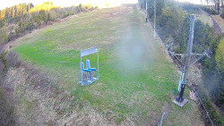 Kamera u nástupu na vlek svah A