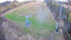 Kamera u nástupu na vlek svah A