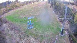 Kamera u nástupu na vlek svah A