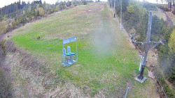 Kamera u nástupu na vlek svah A