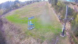 Kamera u nástupu na vlek svah A