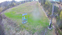 Kamera u nástupu na vlek svah A