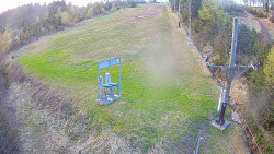 Kamera u nástupu na vlek svah A