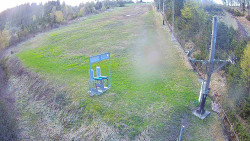 Kamera u nástupu na vlek svah A