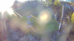 Kamera u nástupu na vlek svah A