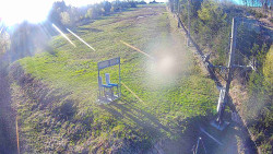 Kamera u nástupu na vlek svah A