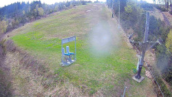 Kamera u nástupu na vlek svah A