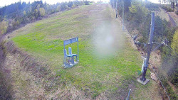 Kamera u nástupu na vlek svah A