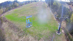 Kamera u nástupu na vlek svah A