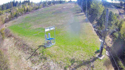 Kamera u nástupu na vlek svah A