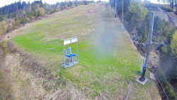 Kamera u nástupu na vlek svah A