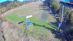 Kamera u nástupu na vlek svah A