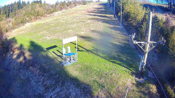 Kamera u nástupu na vlek svah A