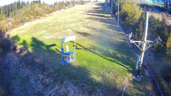 Kamera u nástupu na vlek svah A