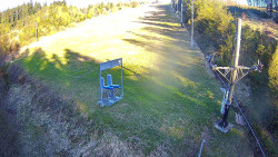 Kamera u nástupu na vlek svah A