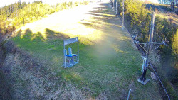 Kamera u nástupu na vlek svah A