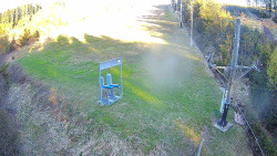 Kamera u nástupu na vlek svah A