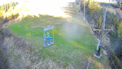 Kamera u nástupu na vlek svah A