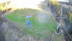 Kamera u nástupu na vlek svah A