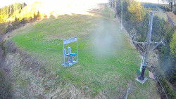 Kamera u nástupu na vlek svah A