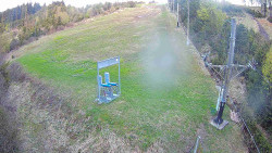 Kamera u nástupu na vlek svah A