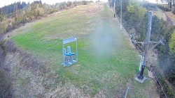 Kamera u nástupu na vlek svah A