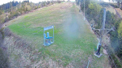 Kamera u nástupu na vlek svah A