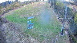 Kamera u nástupu na vlek svah A