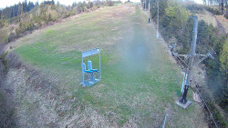 Kamera u nástupu na vlek svah A