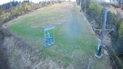 Kamera u nástupu na vlek svah A