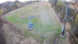 Kamera u nástupu na vlek svah A