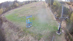 Kamera u nástupu na vlek svah A