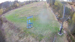 Kamera u nástupu na vlek svah A