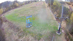 Kamera u nástupu na vlek svah A