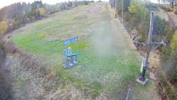 Kamera u nástupu na vlek svah A