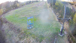 Kamera u nástupu na vlek svah A