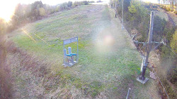 Kamera u nástupu na vlek svah A