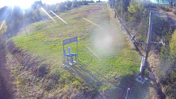 Kamera u nástupu na vlek svah A