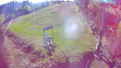 Kamera u nástupu na vlek svah A