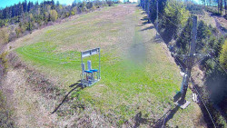 Kamera u nástupu na vlek svah A